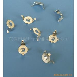 Clip de batterie métallique CR2032 à double couche, à pattes droites, pour montage en surface, pièces estampées - Product Image 3