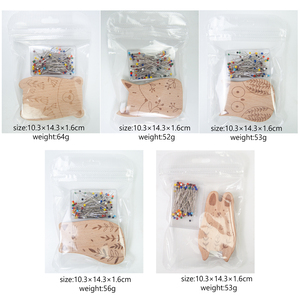 Bán buôn động vật bằng gỗ Kim Minder may công cụ Phụ Kiện Pin lưu trữ công cụ may kim từ pin chủ cho vá - Product Image 5