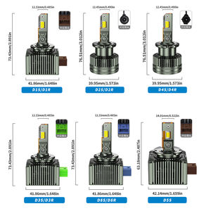 SENROBO série D nouveau phare LED <span class=keywords><strong>DK6</strong></span> D1S D2S D3S D4S D5S D8S 130W 6000K 26000LM montage universel 12V Plug and Play - Product Image 6