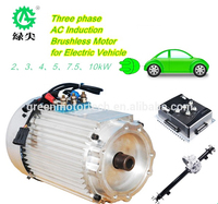 Moteur asynchrone 2kw 3kw 5kw 7,5 kw 10kw 15kw AC, contrôleur pour voiture électrique, vieux véhicule