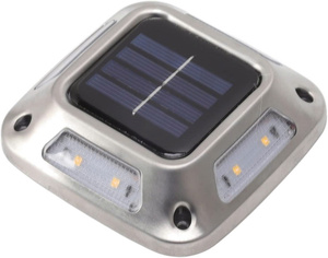 Lampe solaire au sol à 8 LED, lumière solaire chaude, imperméable, pour l'extérieur, lumière décorative solaire, économie d'énergie, pour jardin, patio, cour - Product Image 1