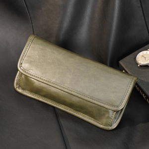 Fashionable Retro Men's <b>Medium</b>-length Pu Wallet Vintage Trendy Versatile Clutch Bag Young Men Multi-card Slot Coin <b>Purse</b> Model - Product Image 4