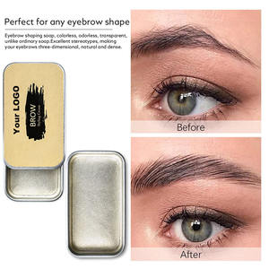 Gel teñido Mineral impermeable Libre <span class=keywords><strong>de</strong></span> crueldad 24 Estilo plantilla blanco perfilador crema estilo ceja lápiz Color maquillaje - Product Image 6