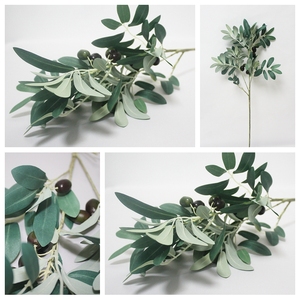 Branches d'<span class=keywords><strong>olivier</strong></span> artificielles avec olives Real Touch Faux feuilles d'<span class=keywords><strong>olivier</strong></span> pour pièce maîtresse <span class=keywords><strong>de</strong></span> vase - Product Image 6