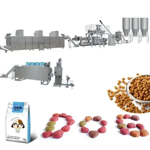 Dog Food Extruder Production Line Full Production Line Dog Food Making Machine