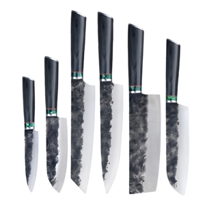 Los cuchillos <span class=keywords><strong>de</strong></span> cocina están forjados a mano <span class=keywords><strong>de</strong></span> acero inoxidable 1,4116 alemán <span class=keywords><strong>de</strong></span> ultra alta calidad. Un <span class=keywords><strong>cuchillo</strong></span> <span class=keywords><strong>de</strong></span> cocina perfecto - Product Image 1