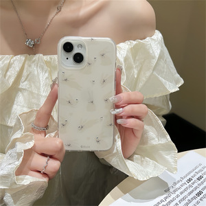 Coque de téléphone pour iPhone 16 Promax Apple 14, 13, 15, 12, motif lapin blanc laiteux, pour femme, mignonne - Product Image 4