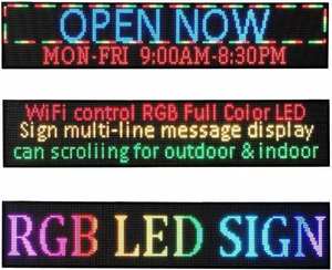 Letrero LED de Dígitos Móviles a Todo Color/Un Solo Color para Tiendas Minoristas con Puerto RS232/RS485 y Software de Desarrollo Personalizado - Product Image 4