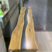 Table de salle à manger moderne en bois et résine époxy pour restaurant, style rivière, nouveau produit populaire à prix avantageux direct usine