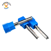 Fraise CNC en bois étain AItin personnalisable OEM 4mm 6mm 8mm tige 3 cannelures fraise en carbure de tungstène à coupe droite
