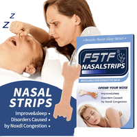 Kcare Bandes nasales anti-ronflement personnalisées transparentes Breathe Right Extra Strength Tan Sleep Strips, imperméables, en tissu non tissé