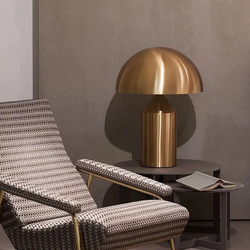 Современный дизайн, декоративная прикроватная лампа для гостиной, спальни, настольная лампа с грибами