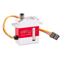 Micro-servo numérique compact et léger pour hélicoptères et planeurs RC, engrenage métallique, pour KST DS215MG V8.0 4.0Kgf.cm 0.05sec, boîtier en alliage d'aluminium