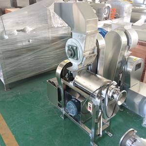 Mesin pembuat jus nanas penghancur penghancur penghancur jus jeruk komersial 0.5 t/h 1 t/h - Product Image 2