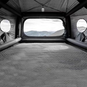 Lều cắm trại bán chạy nhất, di động, gấp gọn, ngoài trời, chống thấm nước, hình vuông lớn, dành cho gia đình, kiểu Glamping, dạng viên nang, bơm hơi - Product Image 5