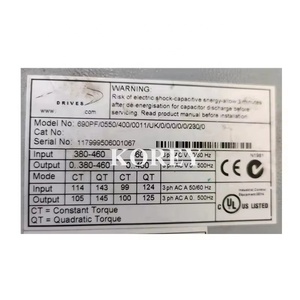 ตัวแปลงไฟ 690PF/0550/400/0011/UK/0/0/0/0/0/230/0 สภาพดี - Product Image 2