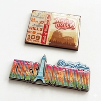 Feuille magnétique autocollante en bois MDF 3D personnalisée pour souvenirs magnétiques en bois personnalisés d'Australie