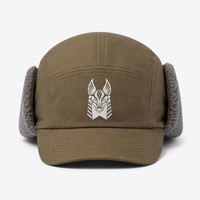 Casquette de baseball en nylon à 6 panneaux avec logo personnalisé brodé en 3D, imprimé animalier, visière incurvée, structurée, pour le sport, vente en gros