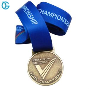 Promoción personalizado esmalte suave de lujo de baile de competición Matt <span class=keywords><strong>oro</strong></span> medalla - Product Image 6