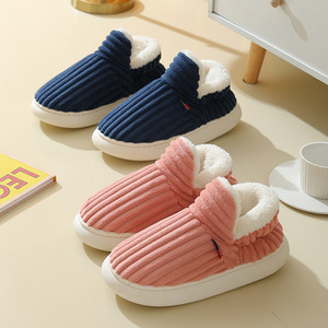 Sandalias de Casa con Suela Gruesa de Algodón para Parejas, Antideslizantes, de Felpa para Nieve, para Hombre y Mujer - Product Image 3