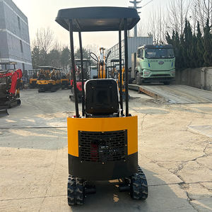 Mini Escavadora HT10 Barata de 0,8 Toneladas <span class=keywords><strong>1</strong></span> Tonelada Compactadora Mini Escavadeiras com Joystick Hidráulico CE/EU/EPA - Product Image 4