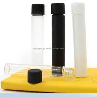Emballages de tubes en verre avec logo personnalisé, à l'épreuve des enfants, pour cigares, emballage résistant aux enfants, porte-cigares, emballage de cigares, TUBE avec bouchon CR