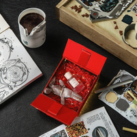 Boîtes personnalisées avec ruban, boîte cadeau à double ouverture, emballage pour bijoux, boîte pour jouets sexuels, cadeaux de mariage, design tendance recyclable