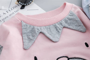 Ensemble sportif pour petits garçons, t-shirt à manches longues avec impression 3D en Turquie et pantalon cargo bleu marine - Product Image 5