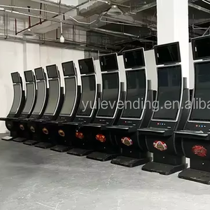 Offre Spéciale 43 pouces incurvé multi jeu armoire plus récent américain divertissement compétence machine fusion jeux vertical métal 220v arcades vga - Product Image 1