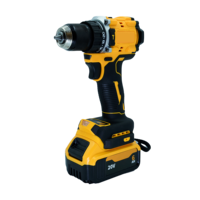 Kit Combinado de 3 Herramientas Inalámbricas de 20V con Motor sin Escobillas, Llave de Impacto, Taladro y Batería de 6.0Ah con Cargador