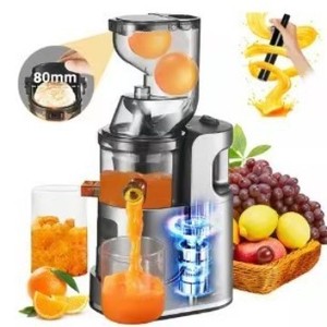 Extracteur de jus JINMEOYE avec séparateur de pulpe, machine à jus frais domestique automatique à large ouverture, idéal pour cadeau, livraison directe - Product Image 1