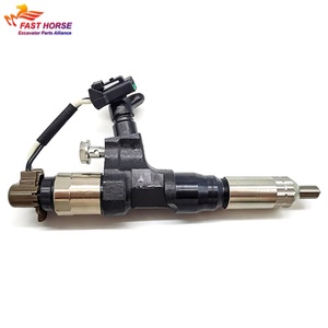 หัวฉีดคอมมอนเรล Hangood 095000-6353 23670-E0050 YNF16963 สำหรับเครื่องยนต์รถขุด J05E SK200-8 SK250-8 - Product Image 1