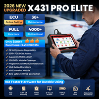 Herramienta de Diagnóstico Automotriz LAUNCH X431 PRO ELITE, Escáner OBD2 de Sistema Completo, Pantalla Táctil LCD Android, Codificación ECU