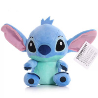 Boneka Bayi Bintang 8 Inch Unisex Isi Kapas PP Bordir Jahitan Plush Grosir Pabrik