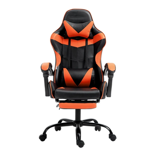 Chaise de jeu abordable très vendue, chaise PC personnalisée avec repose-pieds et accoudoirs articulés pour adolescents et joueurs - Product Image 3