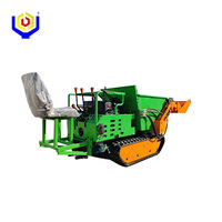 Mini-dumper chenillé auto-chargeur pour travaux agricoles et de construction, vente directe usine