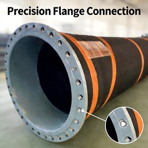 <span class=keywords><strong>Tuyau</strong></span> d'aspirateur flexible, <span class=keywords><strong>tuyau</strong></span> de sablage en caoutchouc de grand diamètre avec armature en fil d'acier, flexible et résistant à la découpe. - Product Image 1