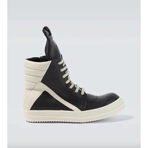 Chaussures montantes élégantes pour hommes en cuir véritable avec semelle intermédiaire en mesh et semelle extérieure en caoutchouc, à lacets, à semelle épaisse, décontractées pour l'extérieur, printemps-hiver - Product Image 1