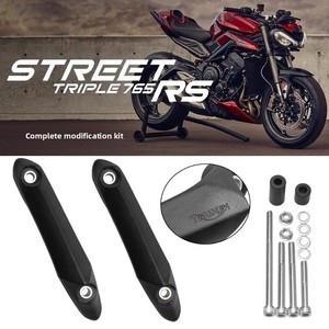 Para motocicleta 765 R/S RS: Barras anticaída modificadas, rejilla de radiador, espejo retrovisor, soporte de matrícula de cola corta - Product Image 3