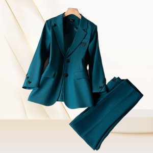 Womans <span class=keywords><strong>Suite</strong></span> Traje de negocios Ropa de oficina formal Traje de mujer elegante Abrigo de lujo para damas - Product Image 1