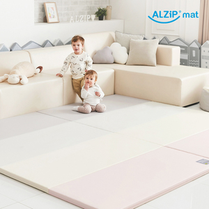 Sinh Thái Màu Sắc Cao Cấp Hàn Quốc PU + PE Gấp Chơi Mat Không Độc Hại Bé Playmat Trẻ Em Có Thể Gập Lại Trọng Lượng Nhẹ Bọt 220X140X4 Cm - Product Image 3