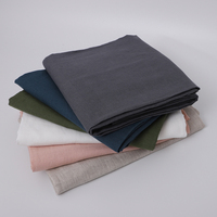Tissu en lin français 100% de luxe, lavé et froissé, extra large 290 cm, 100% lin, teinture de couleur personnalisée |   Faible MOQ pour la literie design