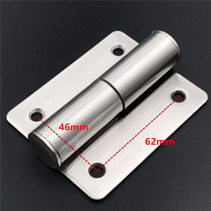 Bisagra de elevación de acero inoxidable 304 para inodoros públicos, herraje para particiones, accesorio de puerta con resorte de cierre automático - Product Image 3