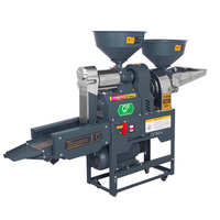 Machine à moudre le riz et le maïs multifonctionnelle avec système de broyage des sonnets, 250-300 kg/h pour le traitement des céréales