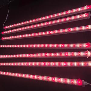 หลอดไฟปลูกพืชแบบควบคุมสเปกตรัม 36W T8 4 ฟุต 5 ช่องสัญญาณ LED สำหรับการปลูกพืชในร่มเชิงพาณิชย์ - Product Image 1