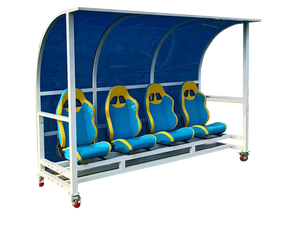 ที่นั่งเรือเร็วชุบสังกะสีแบบจุ่มร้อน,ที่นั่งทีมฟุตบอลที่พักพิงม้านั่งทดแทนแบบพกพา - Product Image 5