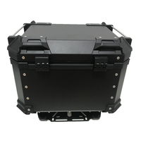 45L moto en aluminium top box étanche top box moto queue box