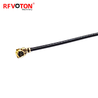 Usine directement Fakra Violet D Type à Ufl 1.37mm Rf Coaxai Connecteur Jumper Câble Assemblage 15cm en Stock ROHS