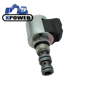 Válvula solenoide piloto de bomba hidráulica principal Xpower para miniexcavadora 12V/24V, compatible con 305.5E/306E/307E/423-4562/CA4234562, 6 meses de garantía - Product Image 3
