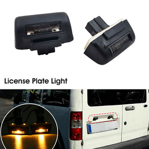 Luz de Matrícula Amarilla para Ford Transit 438111 86VB13550AC, Plástico, Distancia entre Orificios de 200 mm - Product Image 5